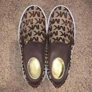 Michael Kors Logo Slip On’s